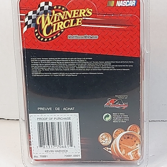 NASCAR #20 Kevin Harvick 2008 Winners Circle Collectable 3” Tall - Picture 6 of 7